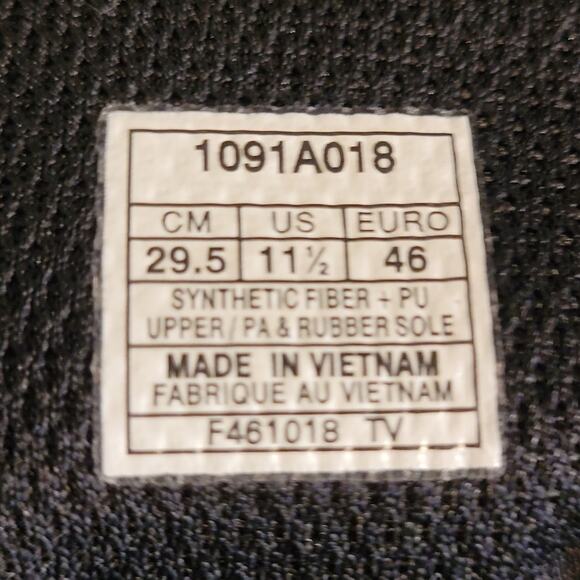 ASICS Hyper MD 1091A018 Women’s Black White Running Cross Training Shoes 11.5 - Picture 5 of 9